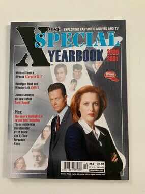 Xpose Special Magazine #14 Yearbook 2000 2001 X-Files Gillian Anderson Stargate